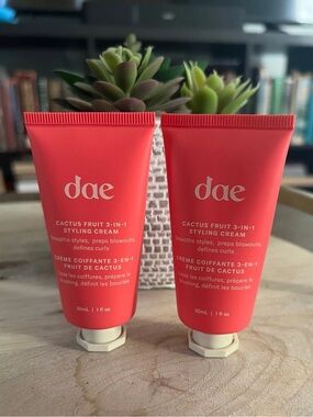 Two 30ml DAE cactus styling creams